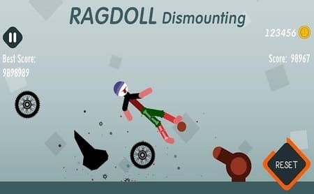Ragdoll Dismounting Mod Apk Download Dinheiro Infinito